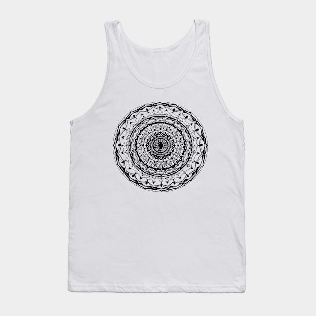 Mandala Tank Top by annaandron